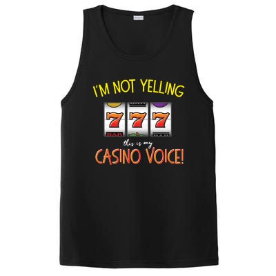 Slot Machine Player Funny Saying Quote Casino Graphic PosiCharge Competitor Tank