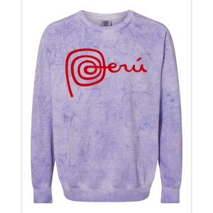 Shirts Marca Peru Peruvian Escudo Coat Of Arms Men Women Colorblast Crewneck Sweatshirt