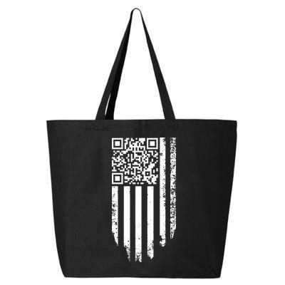 Scan Me President Trump Dancing Code American Flag 25L Jumbo Tote