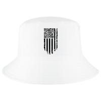 Scan Me President Trump Dancing Code American Flag Cool Comfort Performance Bucket Hat