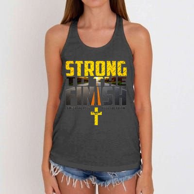 Superstition Mountains Phoenix Arizona Hiking Women's Knotted Racerback Tank