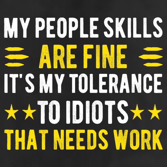 Sarcasm My People Skills Are Fine Funny Sarcastic 15oz Campfire Ceramic Mug