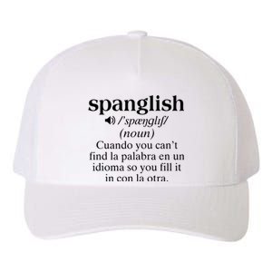 Spanglish Mexican Puerto Rican Venezuelan Spanish Teacher Yupoong Adult 5-Panel Trucker Hat