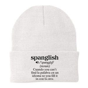 Spanglish Mexican Puerto Rican Venezuelan Spanish Teacher Knit Cap Winter Beanie