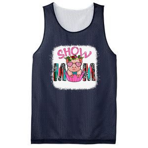 Show Mom Pig Print Leopard For MotherS Day Pig Lovers Mesh Reversible Basketball Jersey Tank