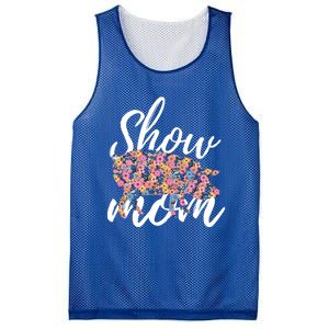 Show Mom Pig Great Gift Mesh Reversible Basketball Jersey Tank