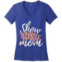 Show Mom Pig Great Gift Women's V-Neck T-Shirt