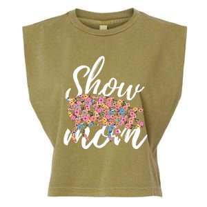 Show Mom Pig Great Gift Garment-Dyed Women's Muscle Tee