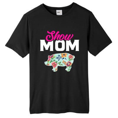 Show Mom Pig Gift Tall Fusion ChromaSoft Performance T-Shirt