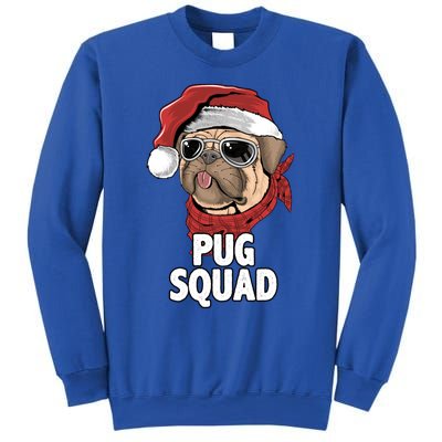 Squad Merry Pugmas Santa Hat Dog Xmas Gift Sweatshirt