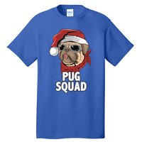 Squad Merry Pugmas Santa Hat Dog Xmas Gift Tall T-Shirt