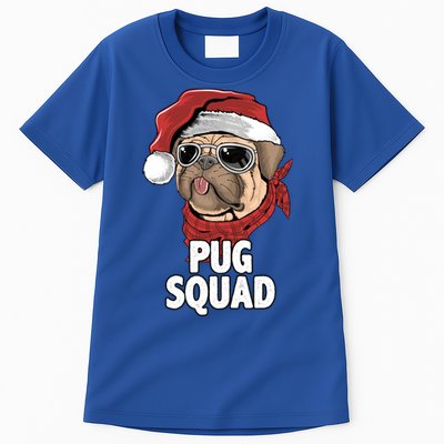 Squad Merry Pugmas Santa Hat Dog Xmas Gift Tall T-Shirt