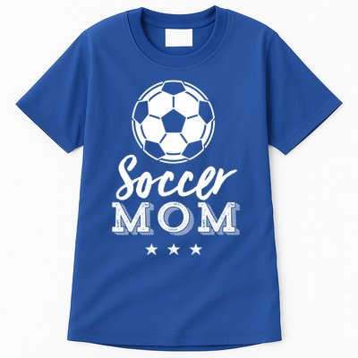 Soccer Mom Proud Parents Sports Player Vintage MotherS Day Gift Tall T-Shirt
