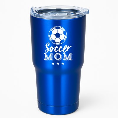 Soccer Mom Proud Parents Sports Player Vintage MotherS Day Gift Tumbler