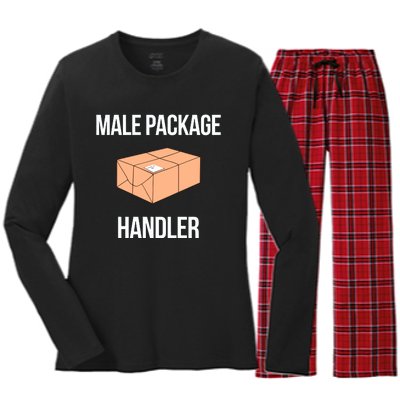 Summerhaysbros Male Package Handler Women's Long Sleeve Flannel Pajama Set 