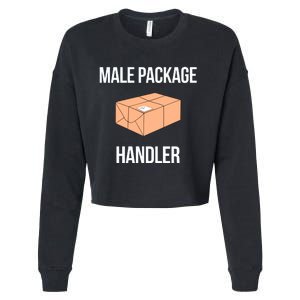 Summerhaysbros Male Package Handler Cropped Pullover Crew