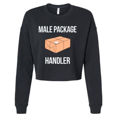 Summerhaysbros Male Package Handler Cropped Pullover Crew