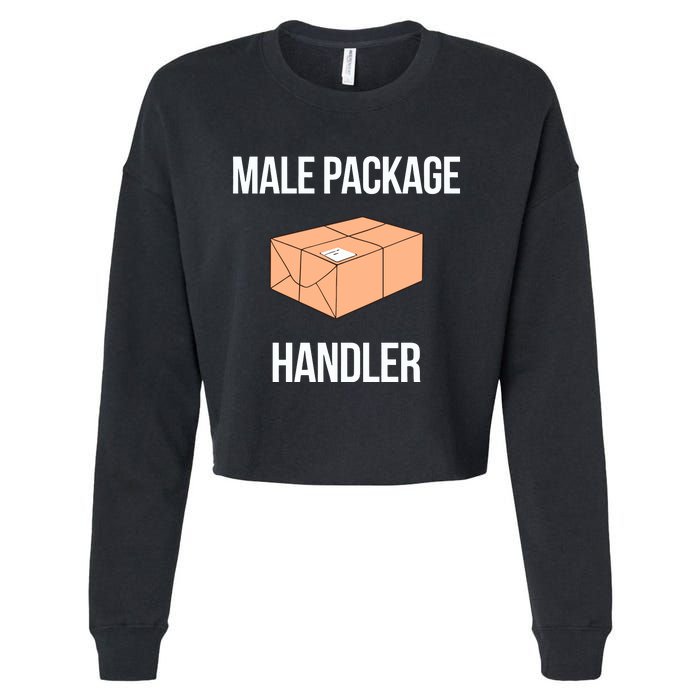 Summerhaysbros Male Package Handler Cropped Pullover Crew