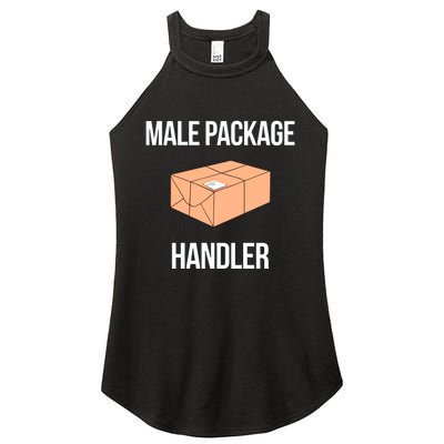 Summerhaysbros Male Package Handler Women's Perfect Tri Rocker Tank