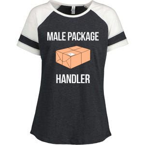 Summerhaysbros Male Package Handler Enza Ladies Jersey Colorblock Tee