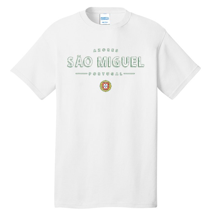 SãO Miguel Portugal Sao Miguel Azores Tall T-Shirt