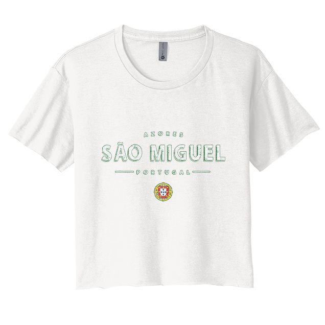 SãO Miguel Portugal Sao Miguel Azores Crop Top