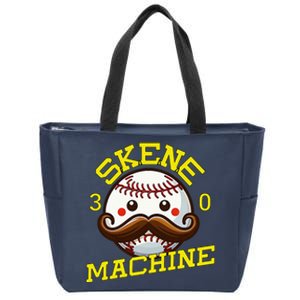 Skene Machine Pittsburgh Baseball Zip Tote Bag