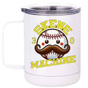 Skene Machine Pittsburgh Baseball 12 oz Stainless Steel Tumbler Cup