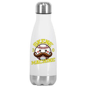 Skene Machine Pittsburgh Baseball Stainless Steel Insulated Water Bottle