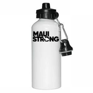 Support Maui Pray For Maui Hawaii Strong Gift Aluminum Water Bottle