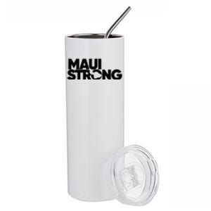 Support Maui Pray For Maui Hawaii Strong Gift Stainless Steel Tumbler