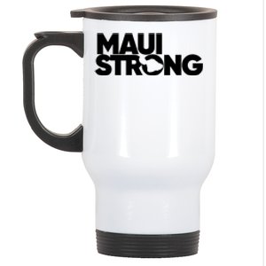 Support Maui Pray For Maui Hawaii Strong Gift Stainless Steel Travel Mug