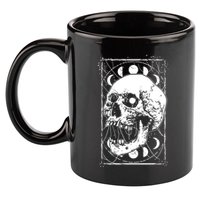 Skull Moon Phases Pastel Goth Gothic Occult Wicca 11oz C Handle Ceramic Mug