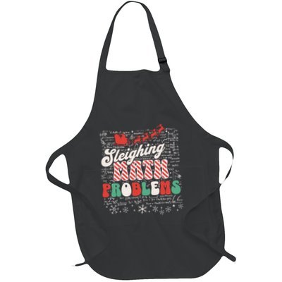 Sleighing Math Problems Funny Christmas Math Teacher Santa Apron