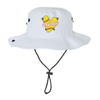 Softball Memaw Proud Softball Player Memaw Great Gift Legacy Cool Fit Booney Bucket Hat