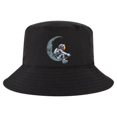 Space Moon Planets Astronomy Astronaut Cool Comfort Performance Bucket Hat