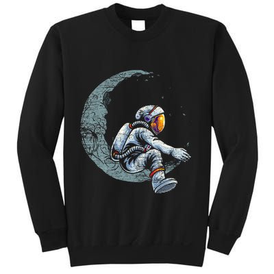 Space Moon Planets Astronomy Astronaut Sweatshirt