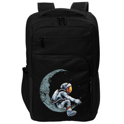 Space Moon Planets Astronomy Astronaut Impact Tech Backpack
