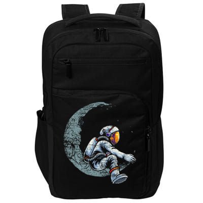 Space Moon Planets Astronomy Astronaut Impact Tech Backpack