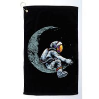 Space Moon Planets Astronomy Astronaut Golf Towel