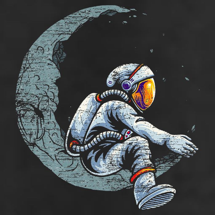 Space Moon Planets Astronomy Astronaut Golf Towel