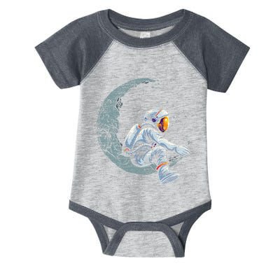 Space Moon Planets Astronomy Astronaut Infant Baby Jersey Bodysuit