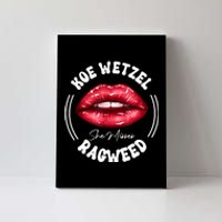 She Misses Quote Koe Wetzel Ragweed Men WShe Misses Quote Koe Wetzel Ragweedomen Canvas