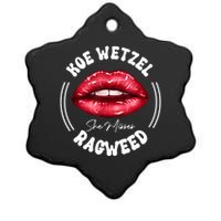 She Misses Quote Koe Wetzel Ragweed Men WShe Misses Quote Koe Wetzel Ragweedomen Ceramic Star Ornament