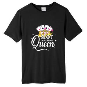 Slot Machine Queen Casino Gambling Cute Funny Tall Fusion ChromaSoft Performance T-Shirt