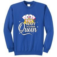 Slot Machine Queen Casino Gambling Cute Funny Sweatshirt