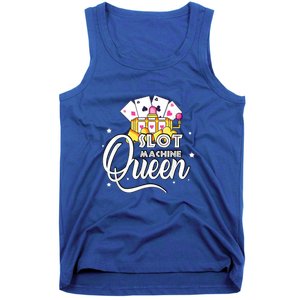 Slot Machine Queen Casino Gambling Cute Funny Tank Top