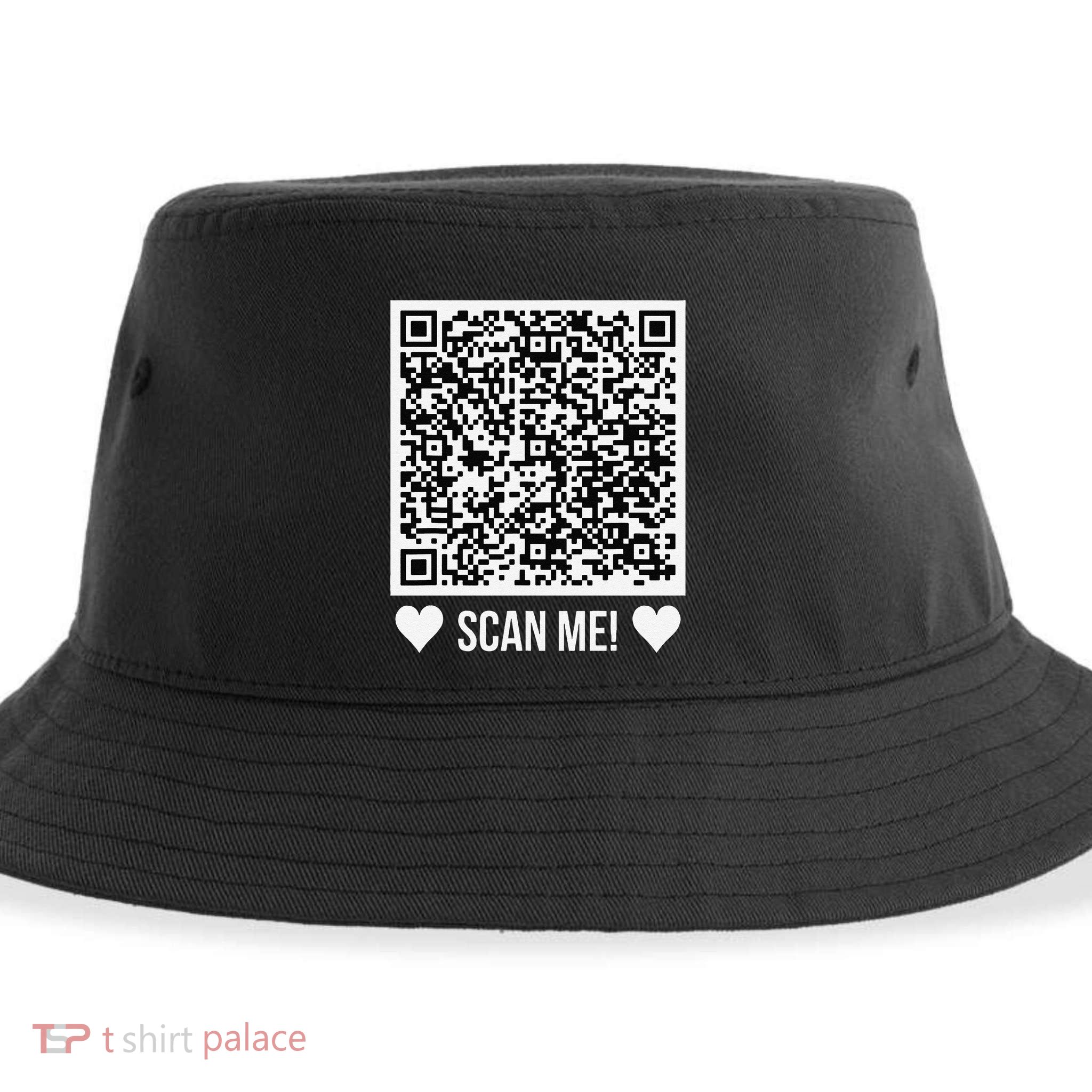 Scan Me! Qr Scan Me Original Proposal Engagement Gif Sustainable Bucket Hat