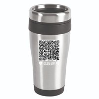 Scan Me! Qr Scan Me Original Proposal Engagement Gif 16oz Travel Tumbler