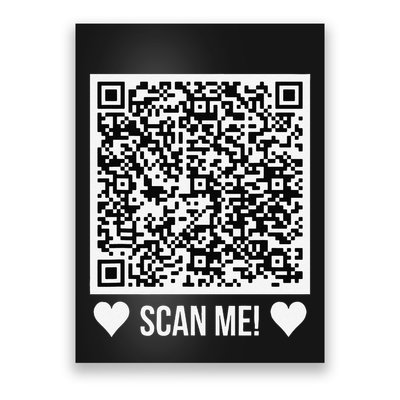 Scan Me! Qr Scan Me Original Proposal Engagement Gif Poster